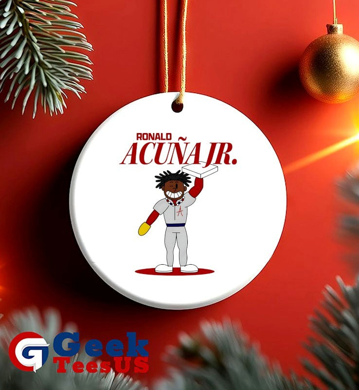 Ronald Acuna Jr. Atlanta Braves baseball Summer cartoon shirt