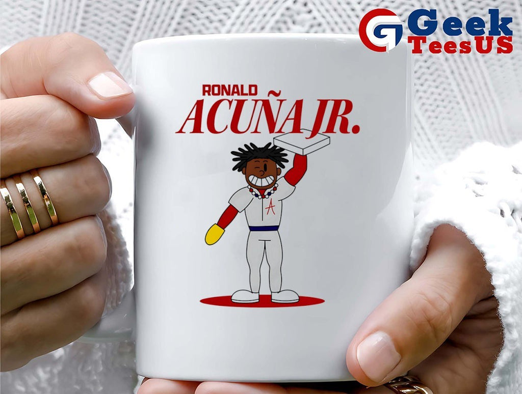 Ronald Acuna Jr. Atlanta Braves baseball Summer cartoon shirt