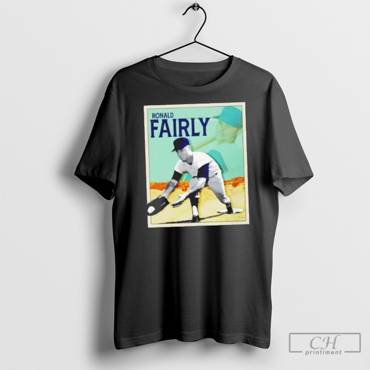 Ronald Fairly Los Angeles Dodgers Card Shirt Tee
