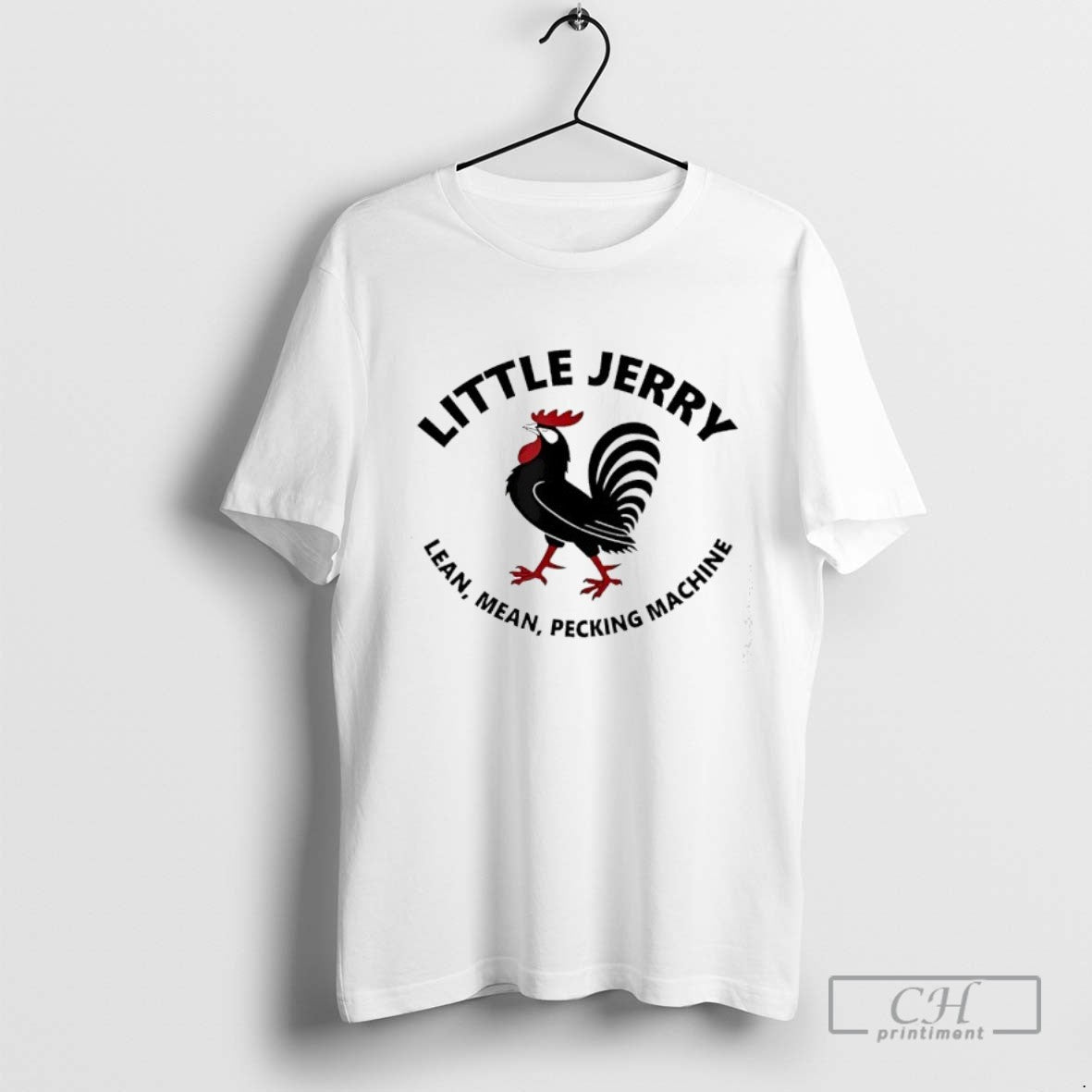 Rooster Little Jerry Lean Mean Pecking Machine