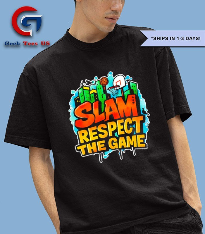 SLAM Respect the Game shirt