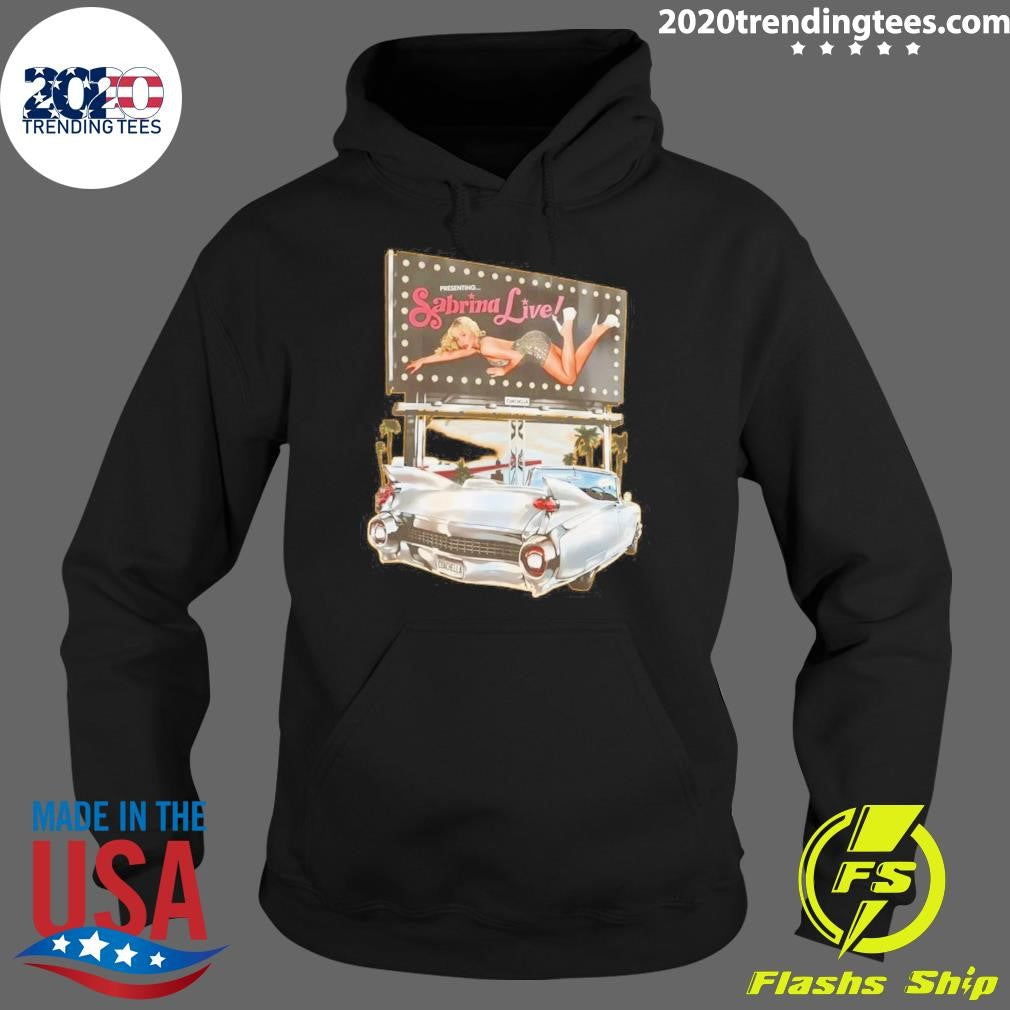 Sabrina Carpenter Coachella 2026 Merch Live In Indio California Sabrina Billboard With Lowrider Car Shirt