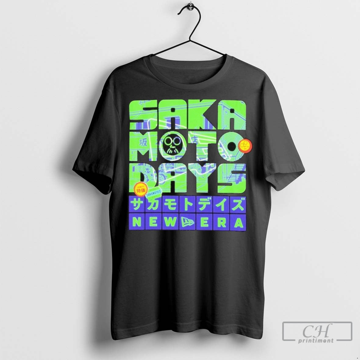 Sakamoto Days New Era T Shirt Jpg