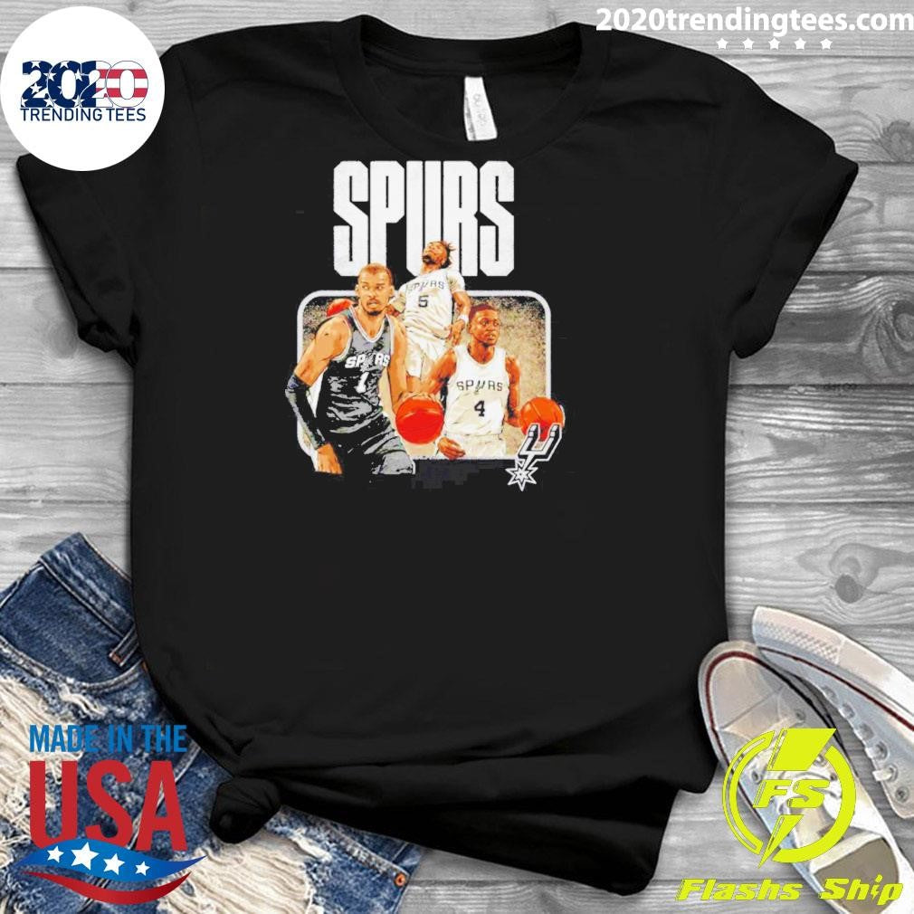 San Antonio Spurs 2026 Playoffs Trio Graphic Shirt