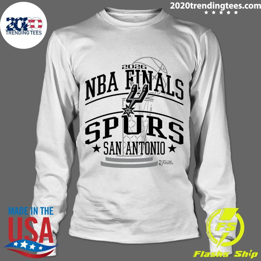 San Antonio Spurs Stadium Essentials 2026 NBA Finals No Regrets Urban Shirt