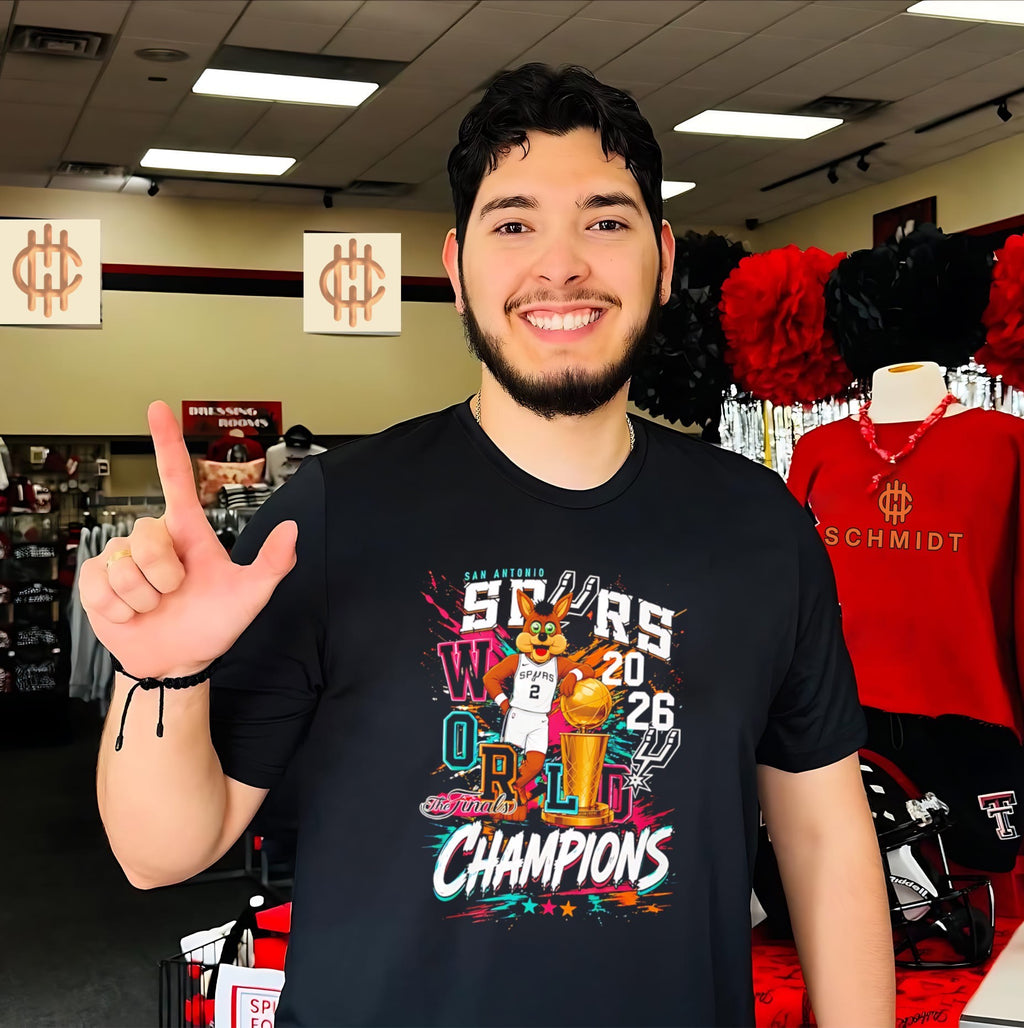 San Antonio Spurs The Finals Champions mascot shirt