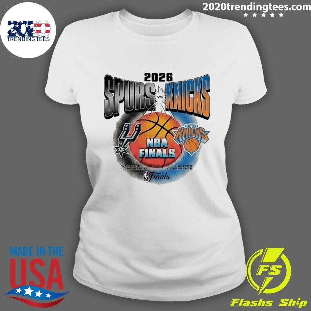 San Antonio Spurs Vs New York Knicks 2026 NBA Finals Matchup Head To Head Shirt