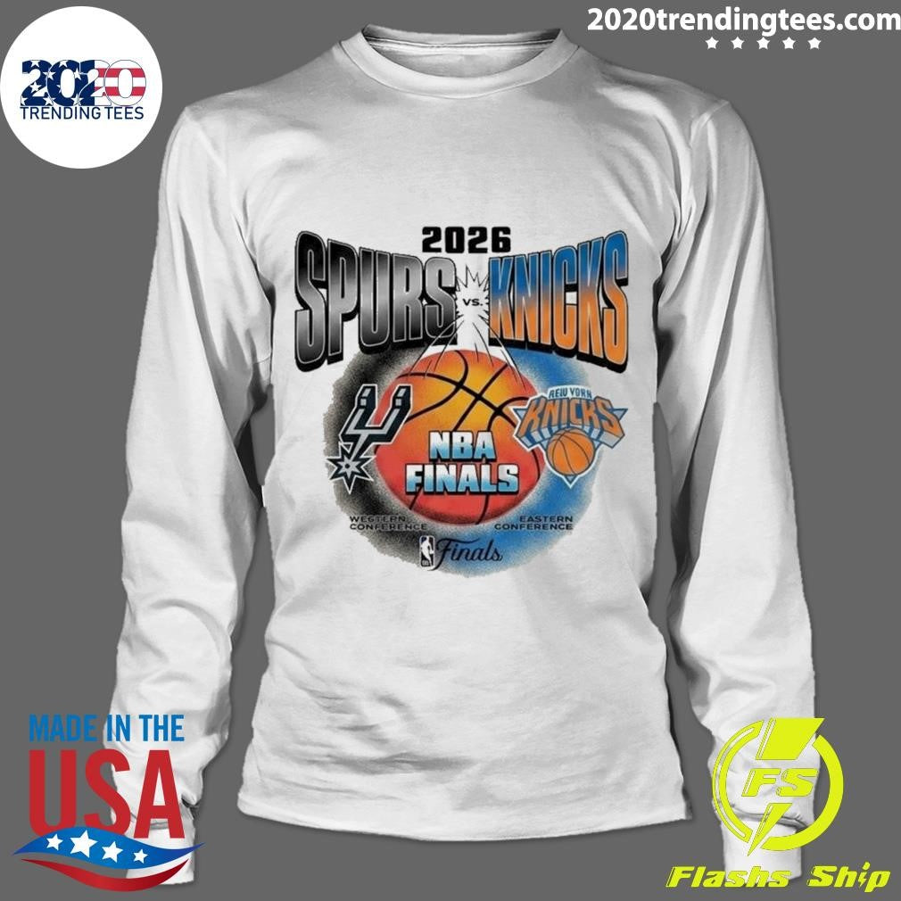 San Antonio Spurs Vs New York Knicks 2026 NBA Finals Matchup Head To Head Shirt