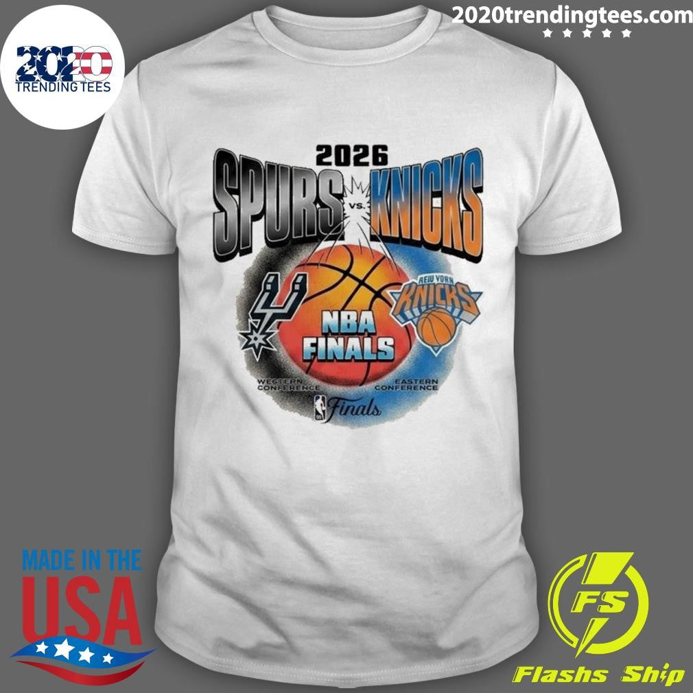 San Antonio Spurs Vs New York Knicks 2026 NBA Finals Matchup Head To Head Shirt