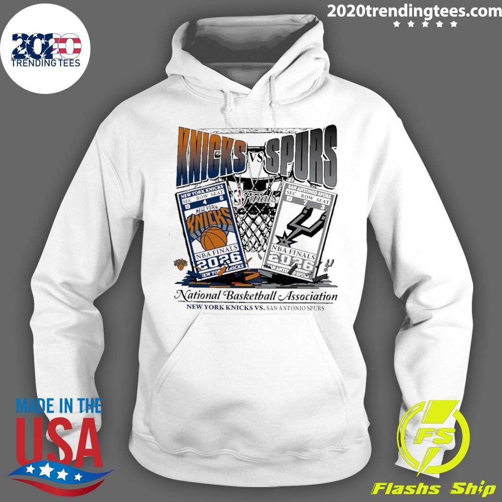San Antonio Spurs Vs New York Knicks 2026 Nba Finals Matchup Shirt