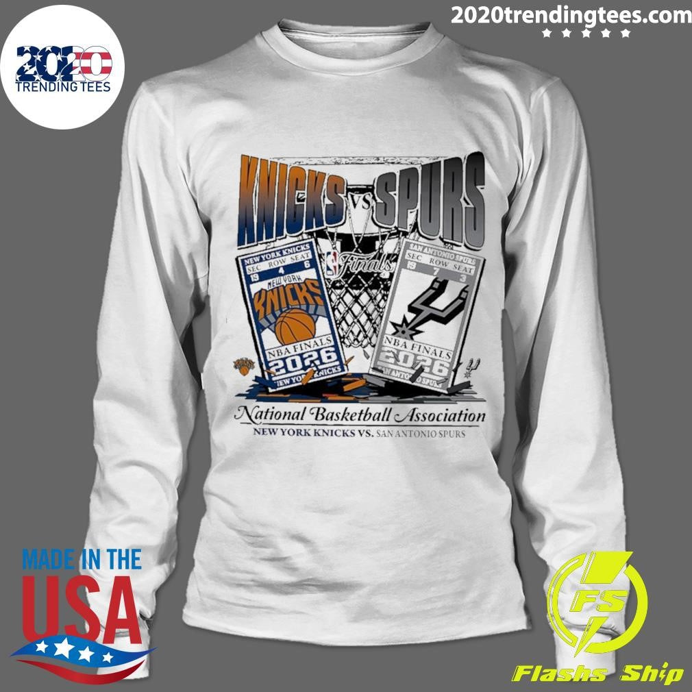 San Antonio Spurs Vs New York Knicks 2026 Nba Finals Matchup Shirt