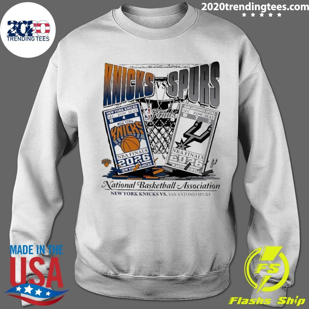San Antonio Spurs Vs New York Knicks 2026 Nba Finals Matchup Shirt
