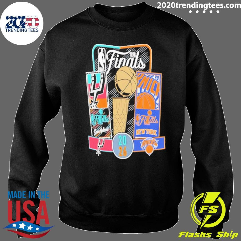 San Antonio Spurs Vs New York Knicks 2026 Nba Finals Ticket Matchup Shirt