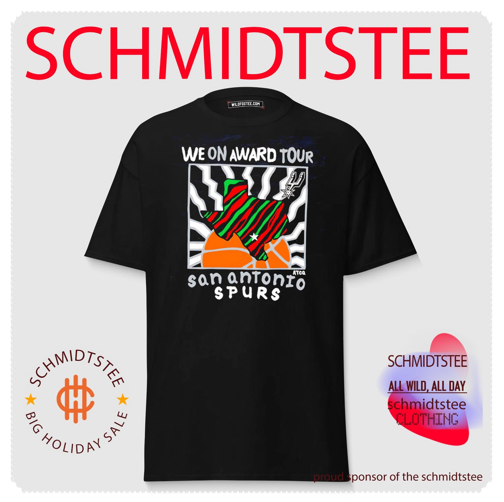 San Antonio Spurs we on award tour features A Tribe Called Quest shirt