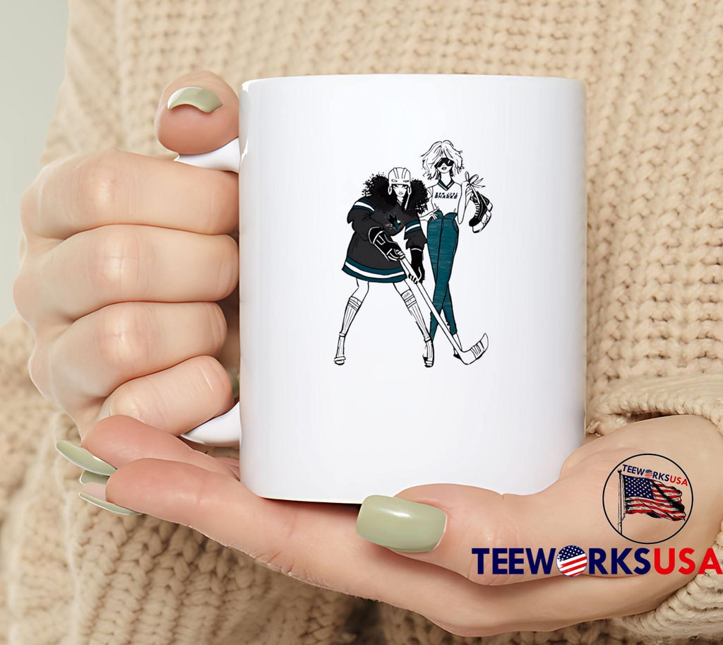 San Jose Sharks Graphic Women’s Hockey Fashion Illustration shirt