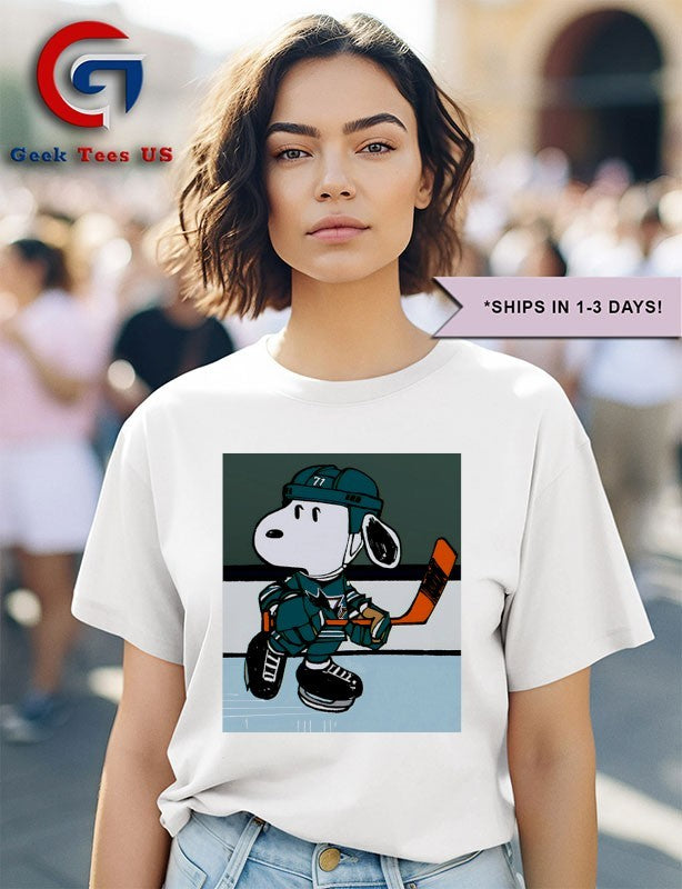 Sanoopy San Jose Sharks hockey shirt