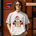 Santa Claus naughty list kids who say 67 Christmas shirt