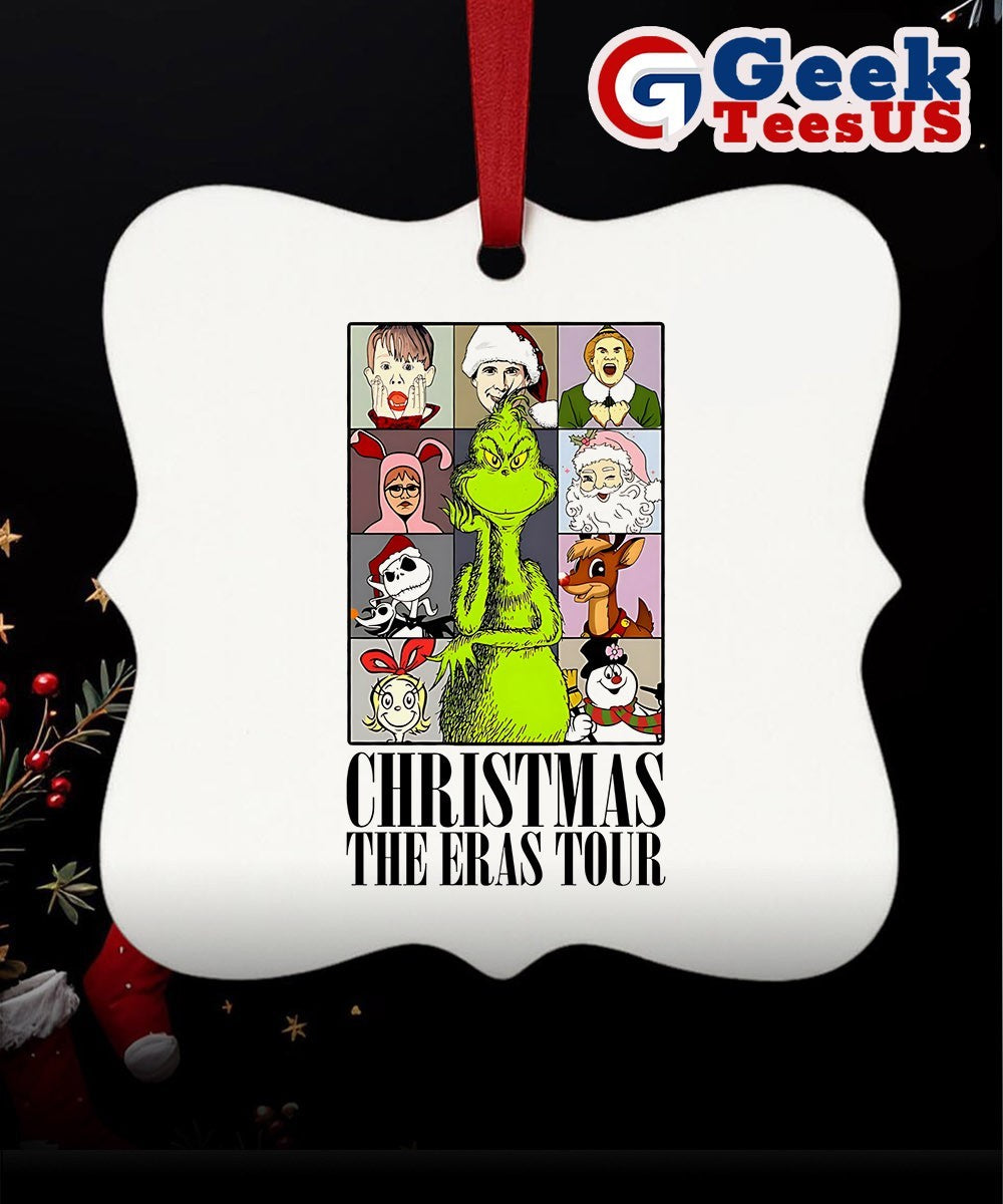 Santa Grinch Christmas Eras Tour Ornament