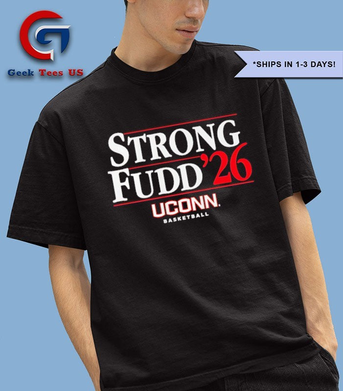 Sarah Strong and Azzi Fudd ’26 UConn Huskies women’s basketball shirt