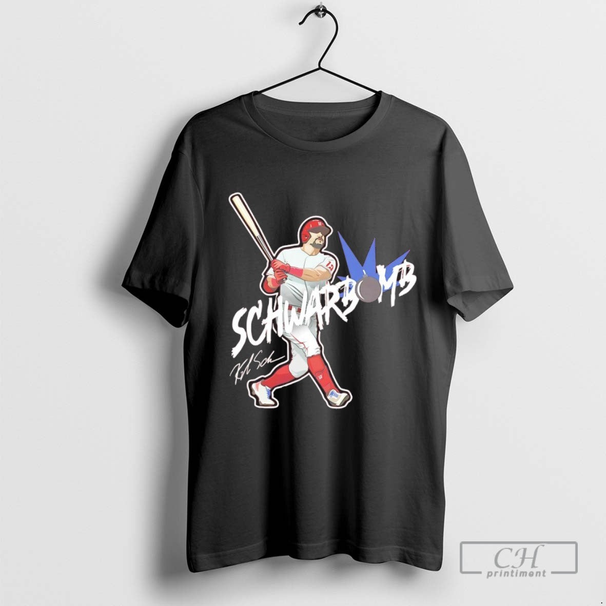 Schwarbomb Kyle Schwarber Philadelphia Phillies Signature