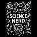 Science Nerd Atomic Lab Dark