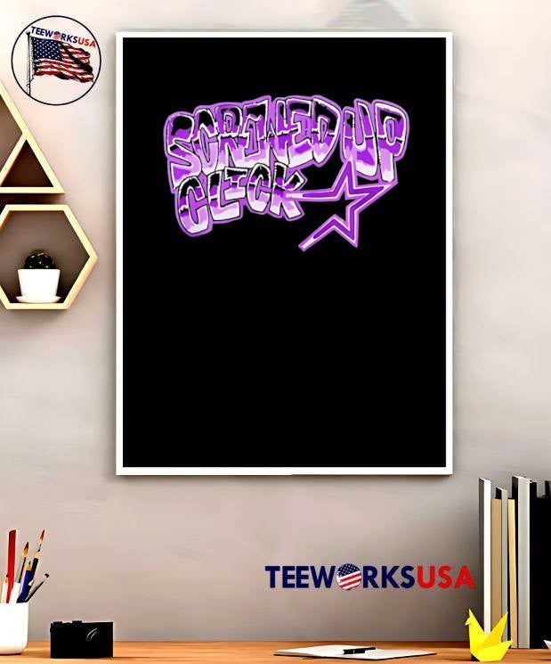Screwed Up Click Purple Star T-Shirt