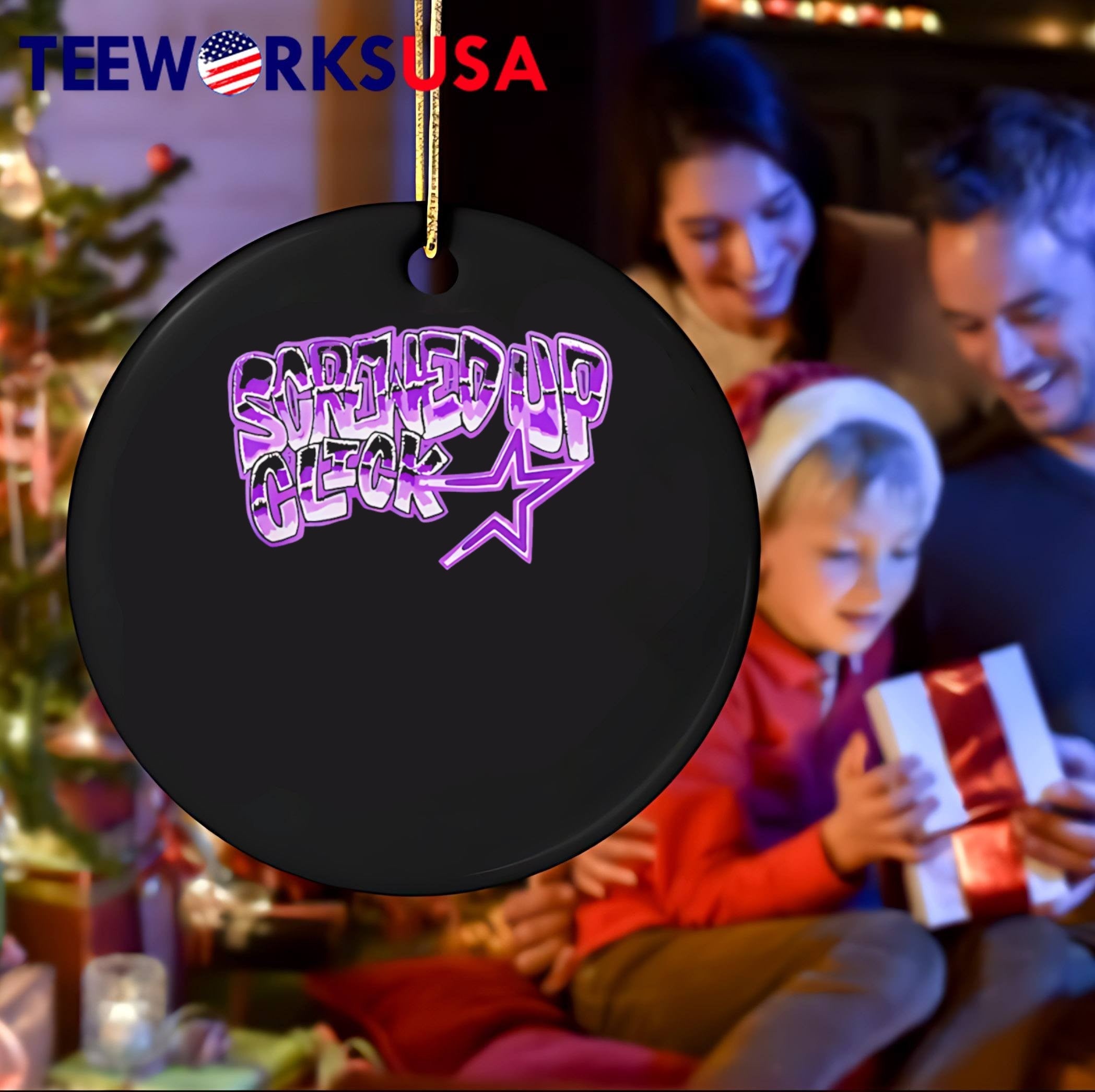 Screwed Up Click Purple Star T-Shirt