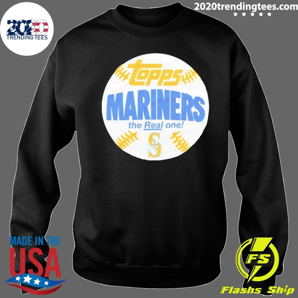 Seattle Mariners Mlb X Topps The Real One Shirt
