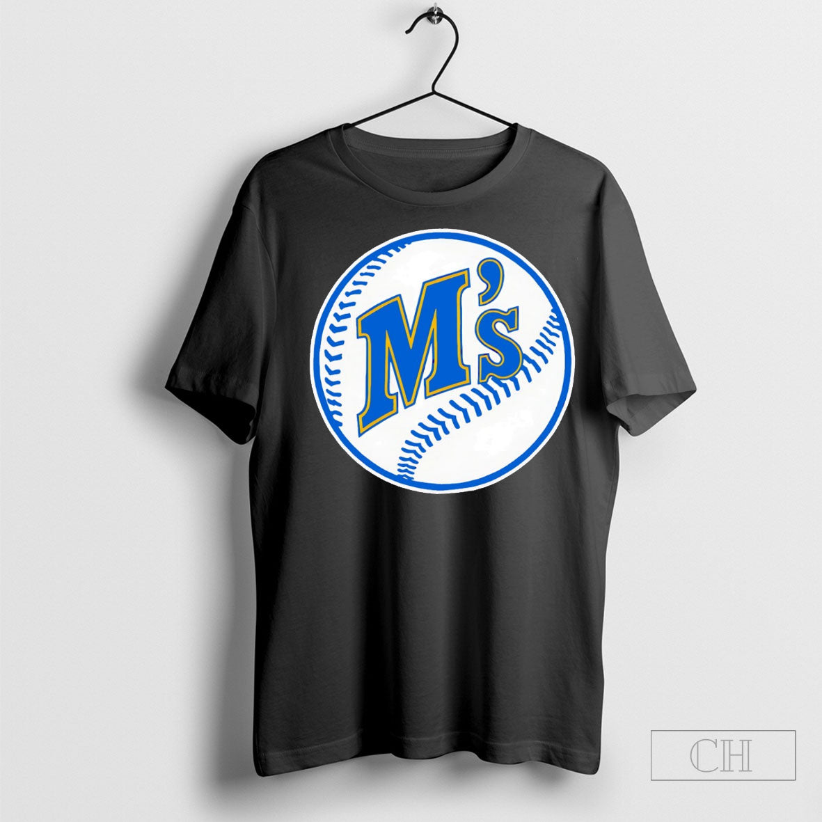 Seattle Mariners Ms Baseball Logo Shirt Tee