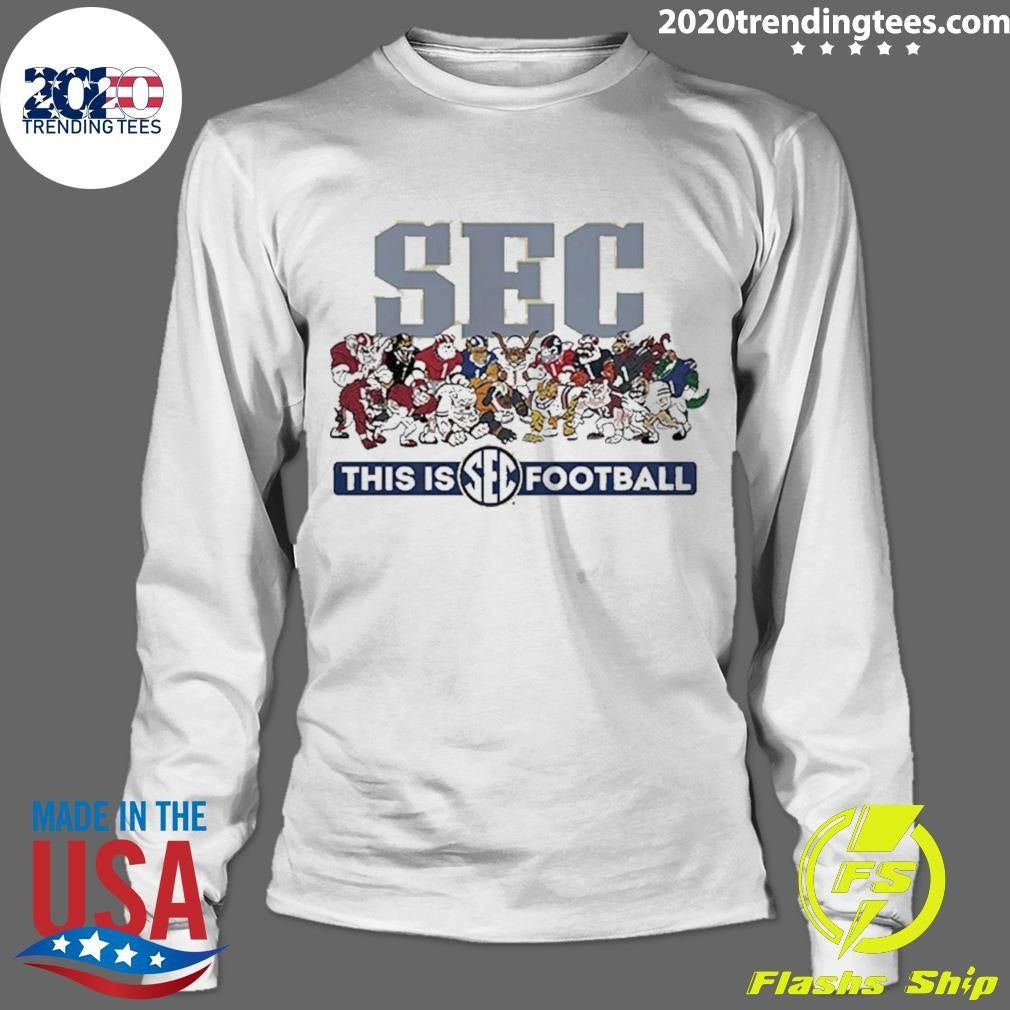 Sec This Is Football Mascot Teams Shirt