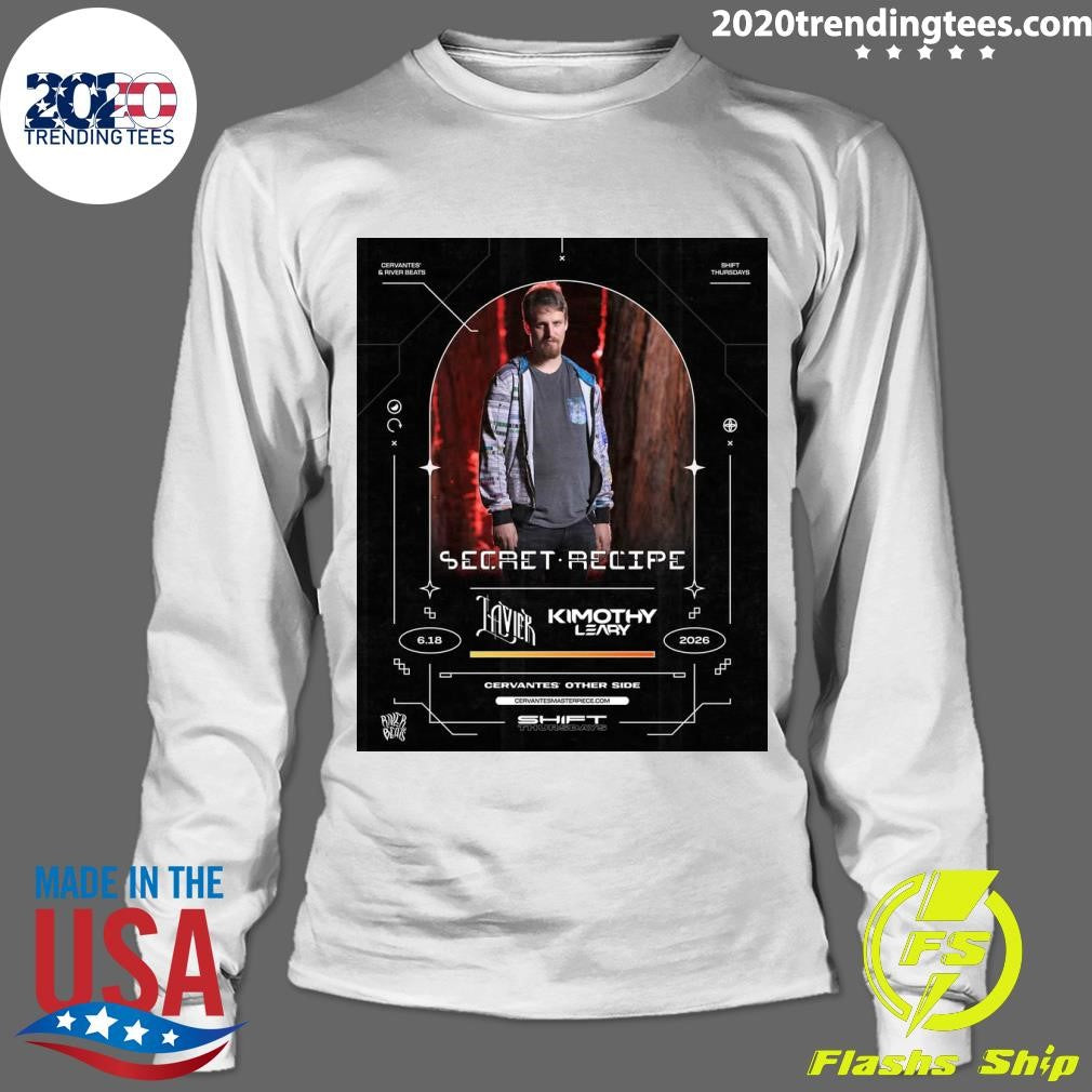 Secret Recipe Music returns on June 18th with Lavier and Kimothy Leary Shirt
