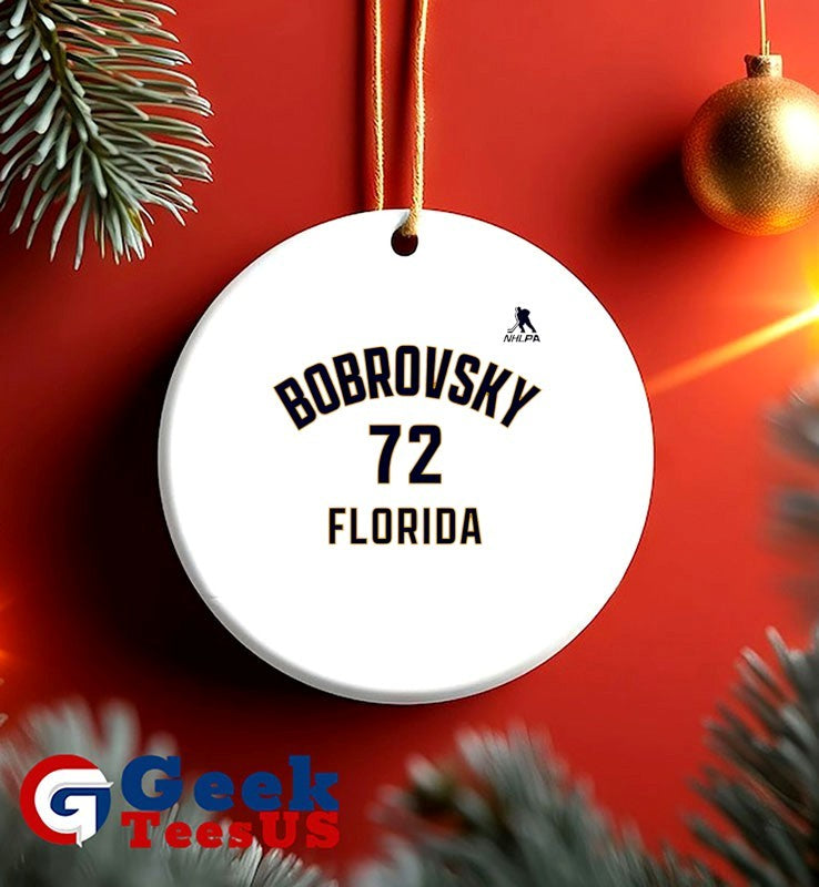 Sergei Bobrovsky 72 player Florida Panthers NHLPA shirt