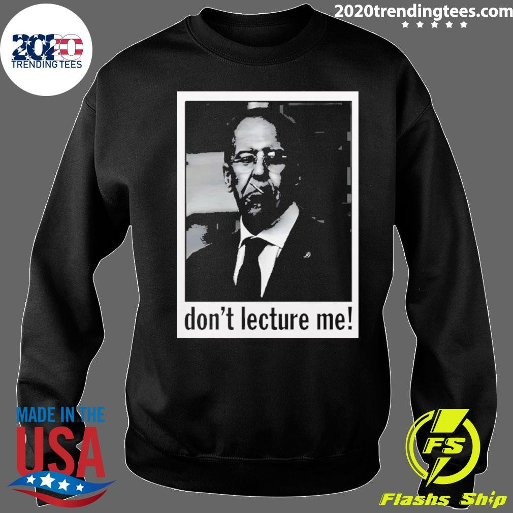 Sergey Viktorovich Lavrov Don’t Lecture Me Photo Vintage Shirt