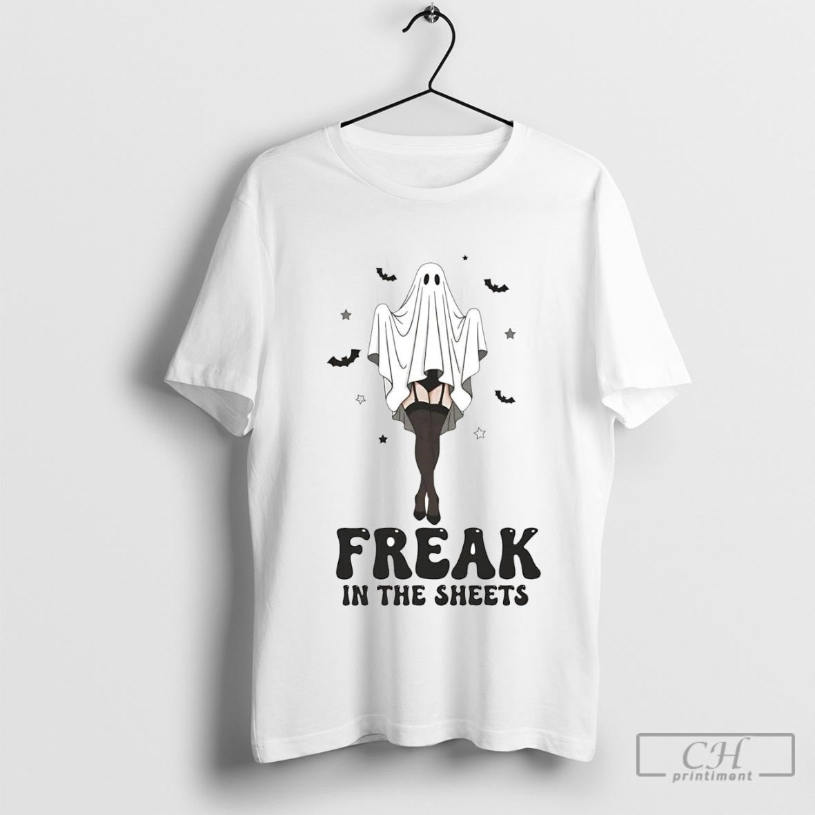 Sexy Ghost Freak In The Sheets Halloween Shirt Sweater