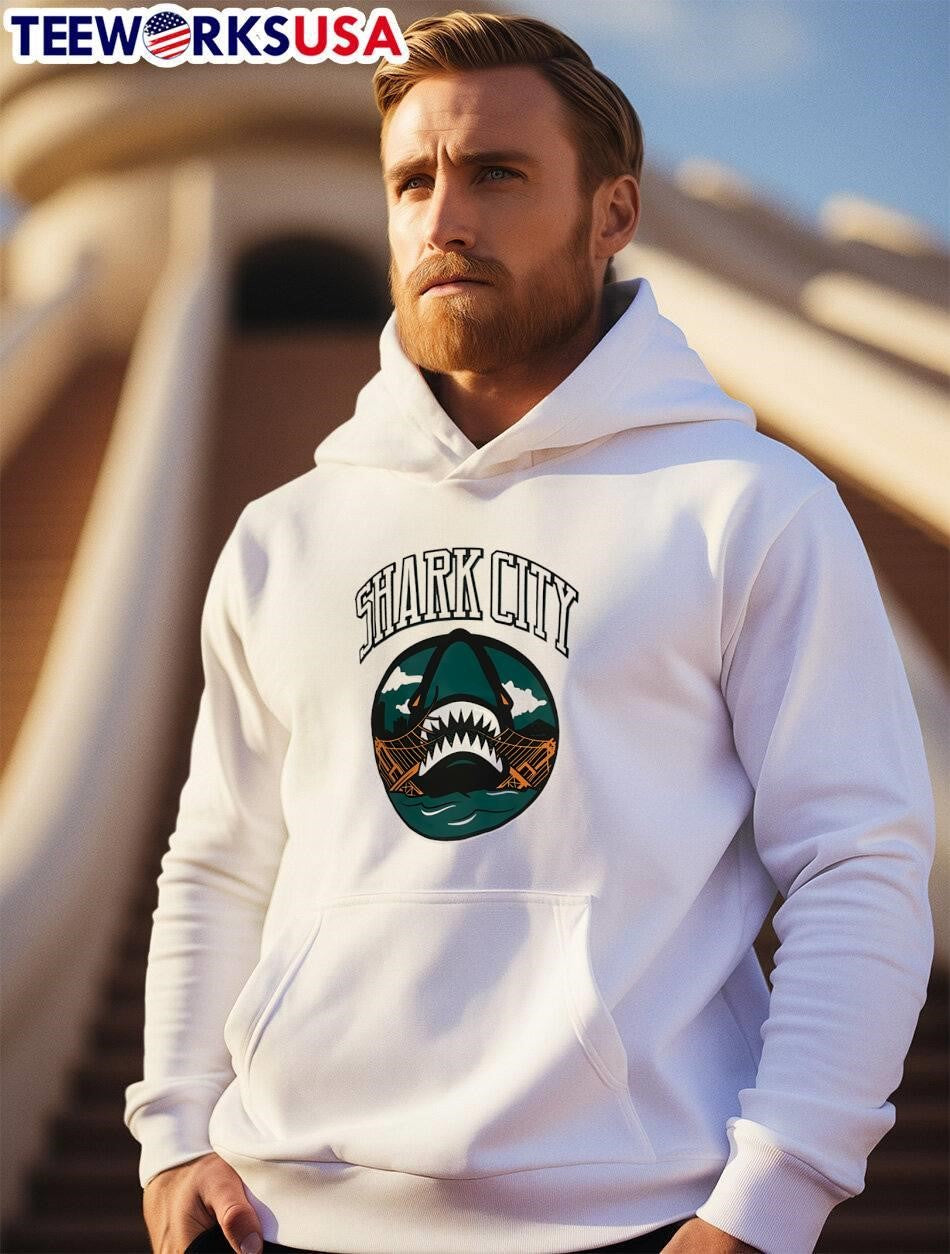 Shark City Shark City Bite Bridge Men’s shirt