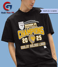 Shelby Golden Lions NCHSAA Division 3A Football Champions 2025 T-shirt