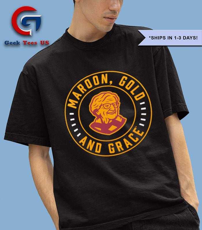 Sister Jean Loyola Chicago Ramblers maroon gold and grace shirt