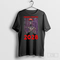 Skeleton Maga Fingers Crossed 2025 Shirt Tee