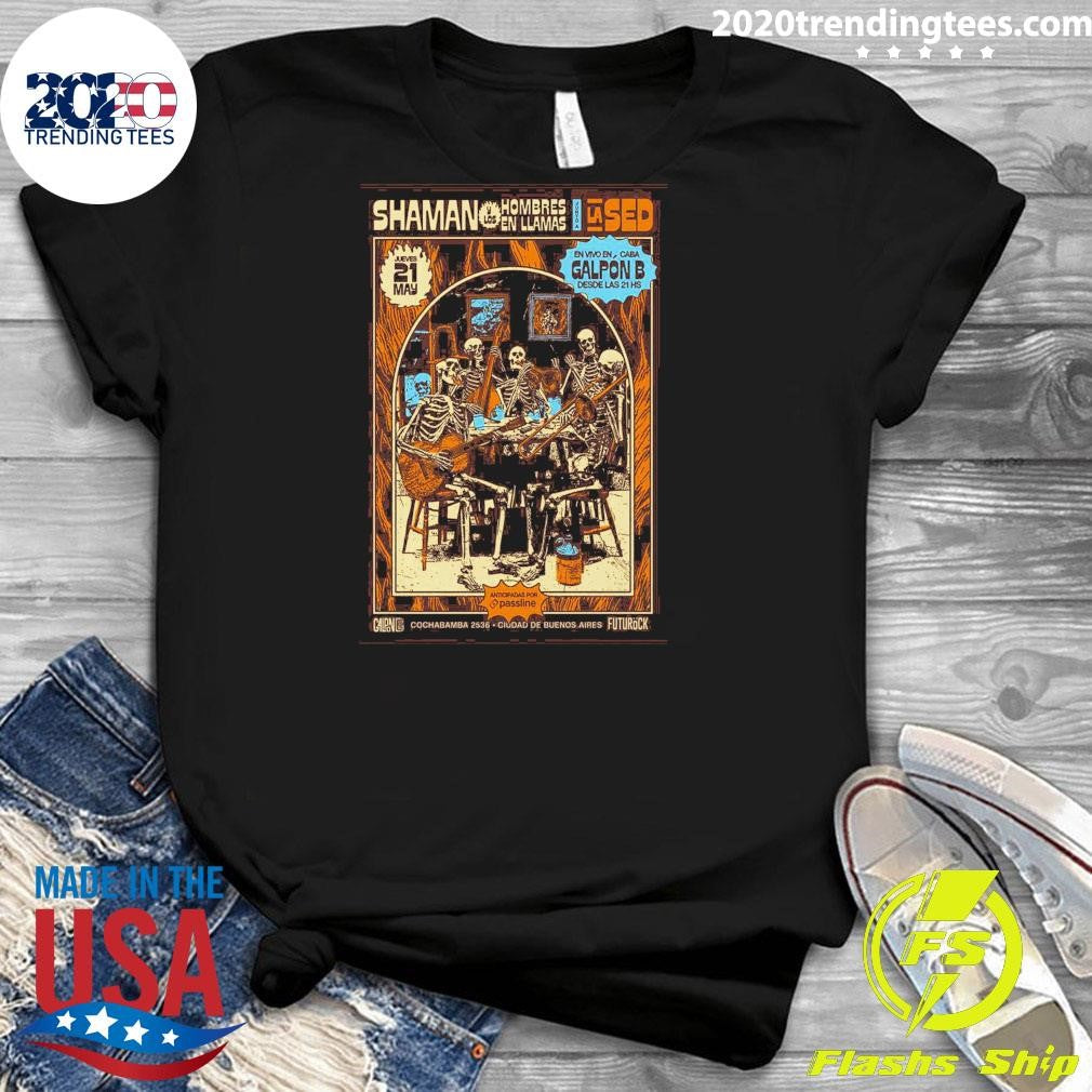 Skeleton Shaman Herrera Galpon B Buenos Aires Argentina May 21 2026 Shirt