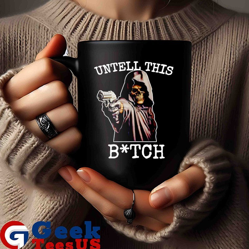 Skeleton untell this bitch T-shirt