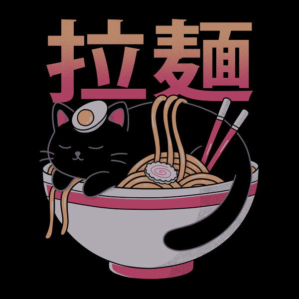 Sleepy Ramen Cat 2
