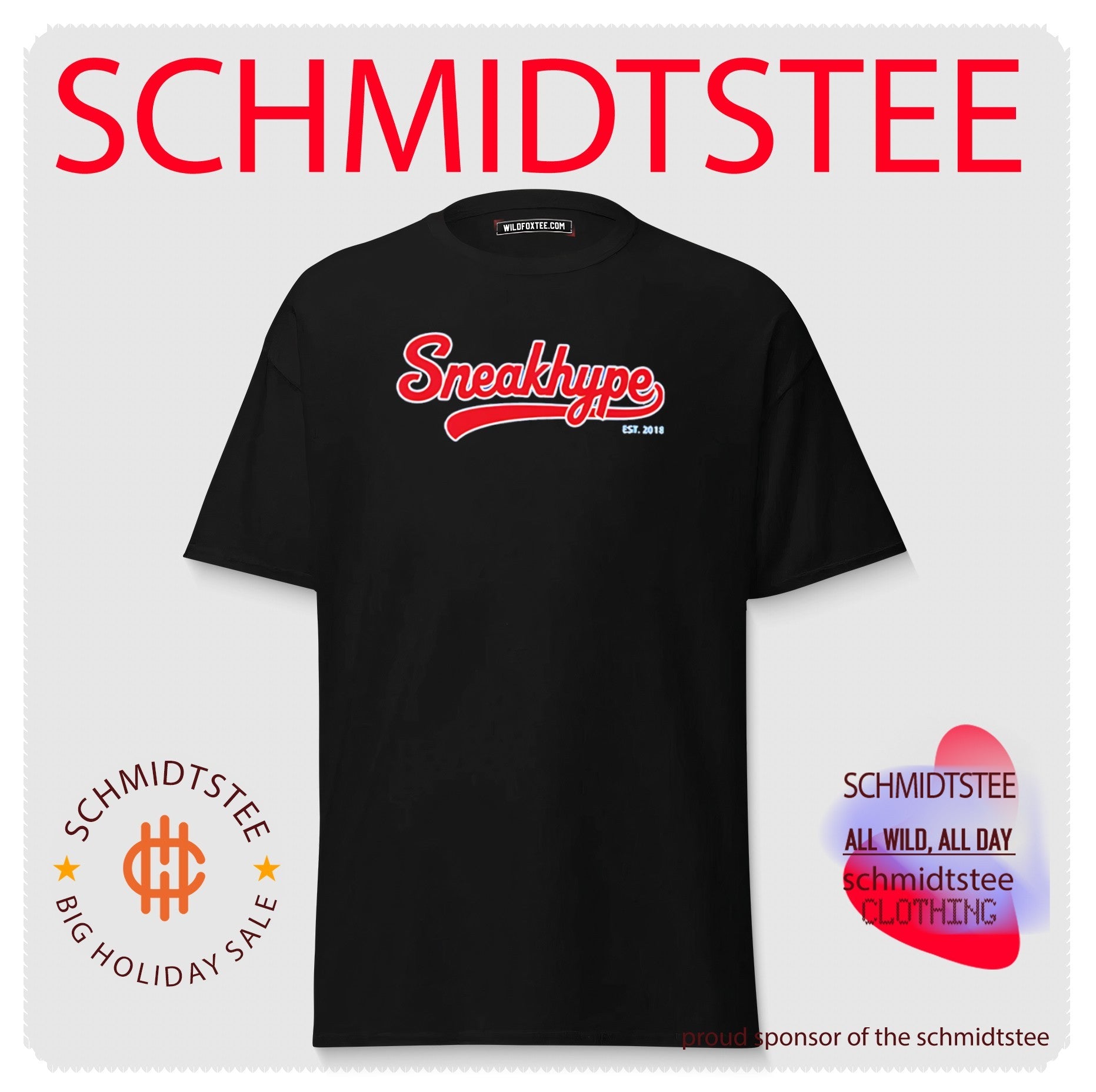 Sneakhype est 2018 shirt