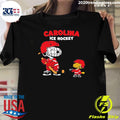 Snoopy And Woodstock Carolina Hurricanes Ice Hockey Cartoon Shirt