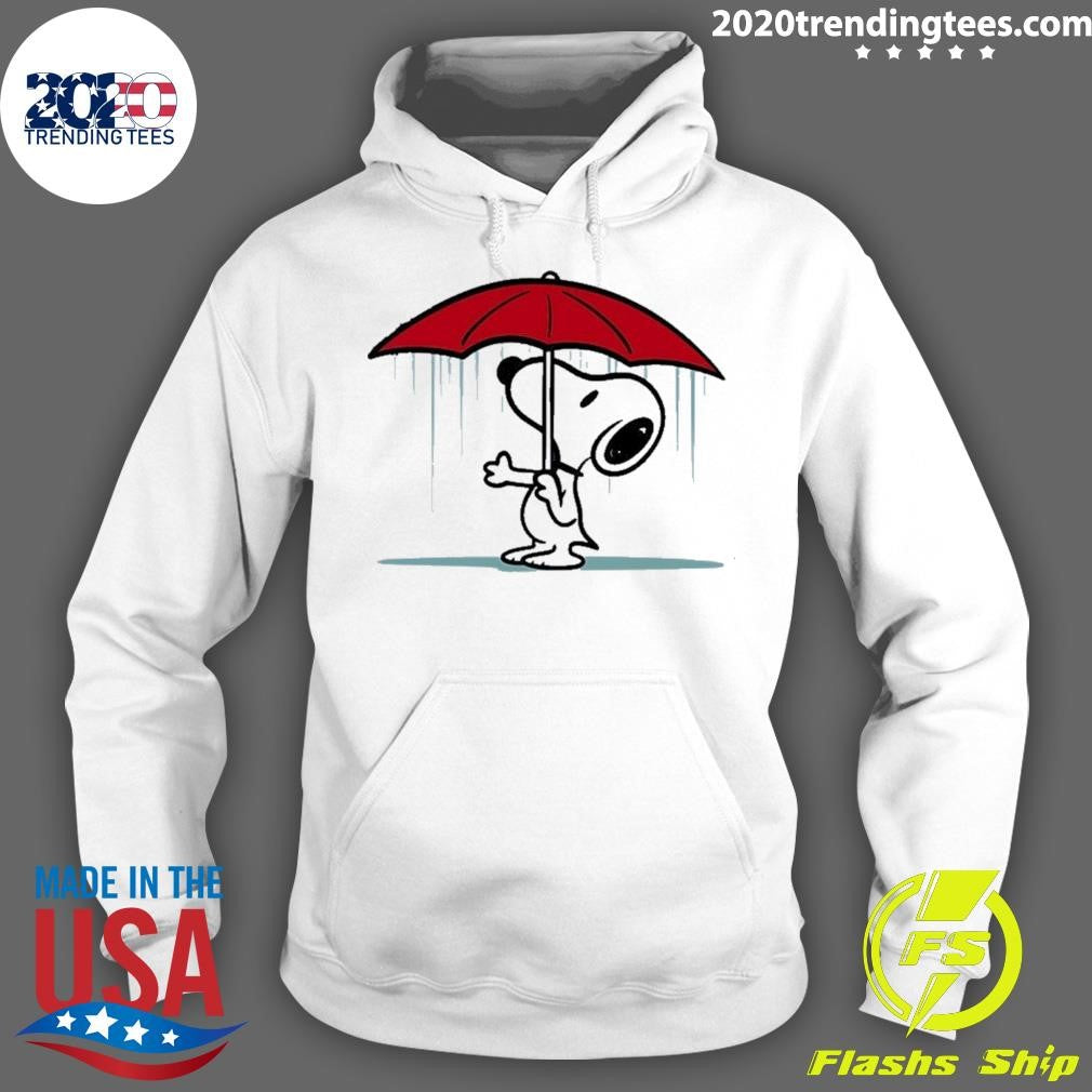 Snoopy In The Rain Cartoon Shirt