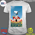 Snoopy and Woodstock A Day Full of Love and Flowers Shirt