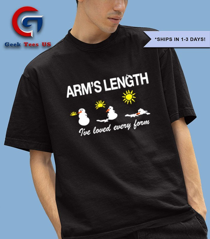 Snowman I’ve loved every form shirt