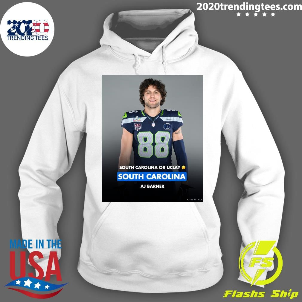 South Carolina Or UCLA South Carolina AJ Barner Super Bowl Lx Shirt
