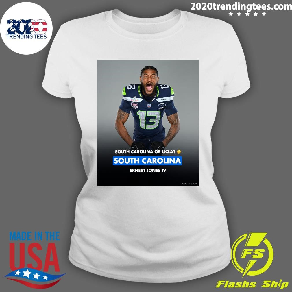 South Carolina Or UCLA South Carolina Ernest Jones IV Super Bowl Lx Shirt