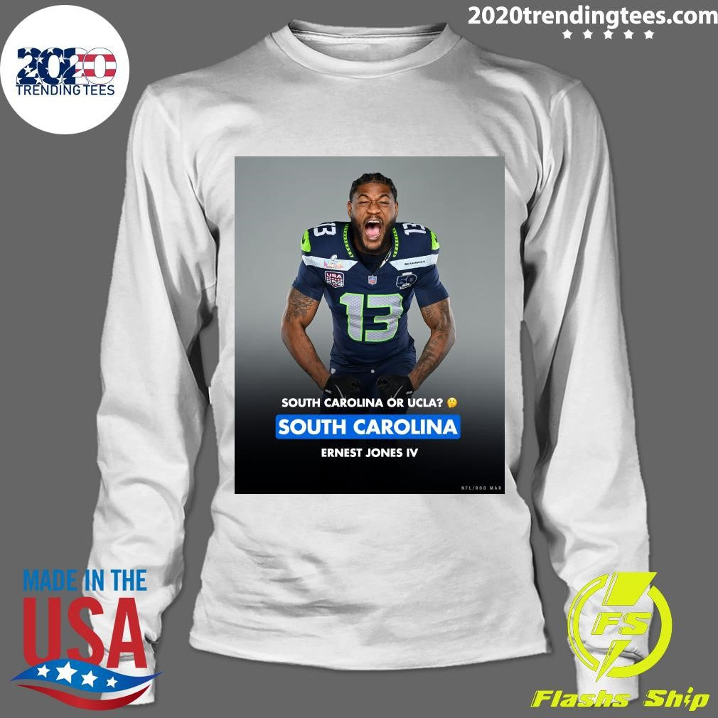 South Carolina Or UCLA South Carolina Ernest Jones IV Super Bowl Lx Shirt