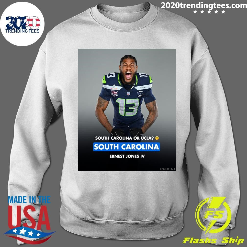 South Carolina Or UCLA South Carolina Ernest Jones IV Super Bowl Lx Shirt